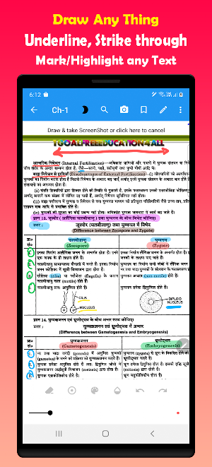 12th class biology (जीव विज्ञान) solution in hindi Screenshot 3