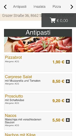 Pizzeria Toscana Screenshot 0