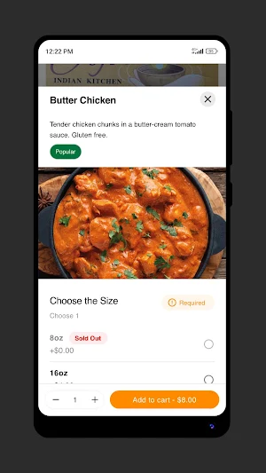 Nav Jyoti Indian Kitchen Screenshot 2