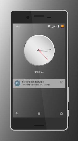 silvery white | Xperia™ Theme Screenshot 1