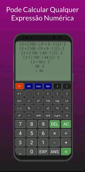 Calculadora Alicia Expresión Screenshot 1