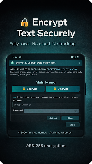 Encrypt & Decrypt Utility Tool Screenshot 0