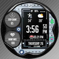 N-SPORT665 Digital Watch Face