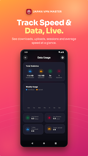 Japan VPN Master: Fast Secure Screenshot 3