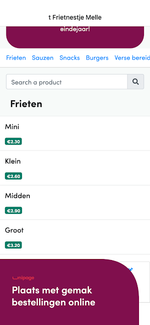't Frietnestje Melle Screenshot 1