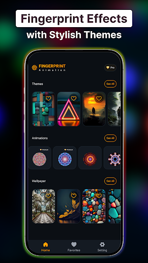 Fingerprint Live Animation 3D Screenshot 0