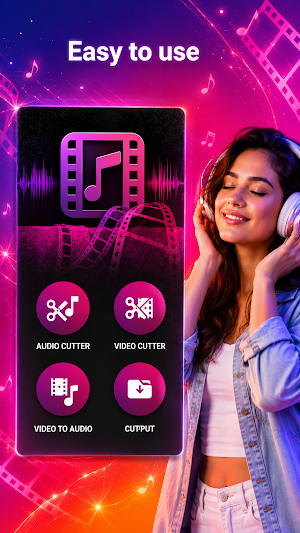 Video To Audio & Mp3 Cutter Screenshot 0