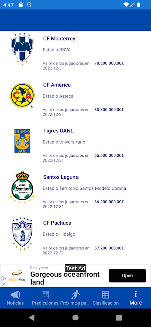 Liga MX Screenshot 2