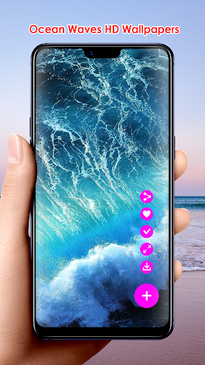 Ocean Waves HD Wallpapers Screenshot 2