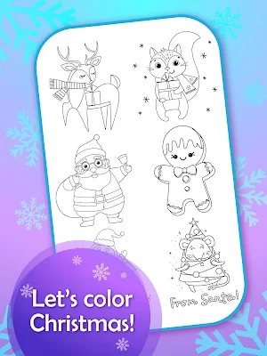Christmas Coloring Pages Screenshot 3