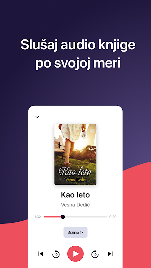 Knjigaprica - audio books Screenshot 3
