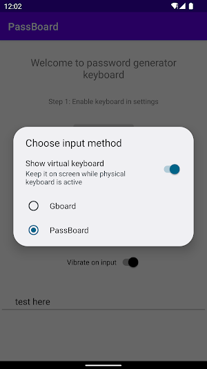 PassBoard Screenshot 2