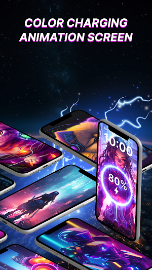 Battery charging: 3D animation Screenshot 1