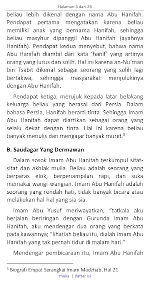 Biografi Imam Abu Hanifah Screenshot 0