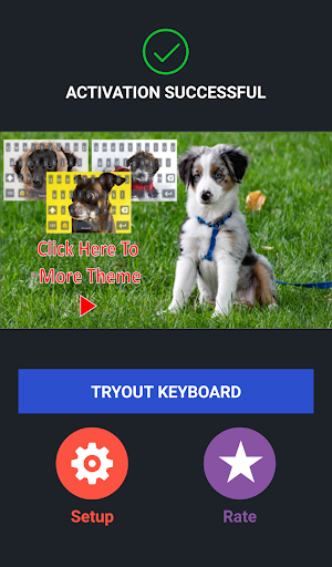 Cute Dog Keyboard Emoji Screenshot 1