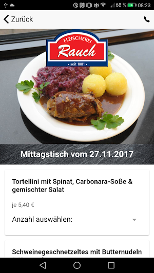 Fleischerei Rauch Screenshot 1
