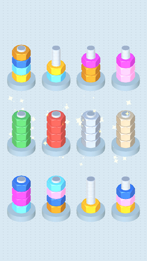 Nuts And Bolts Sort Screenshot 2
