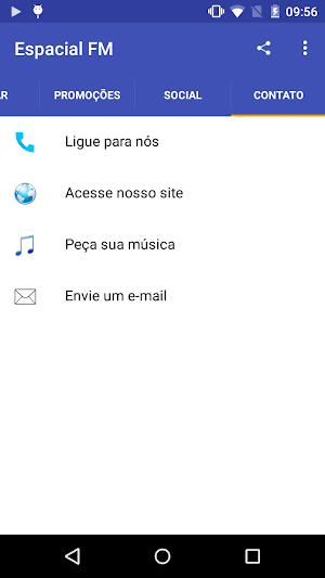 Espacial FM Screenshot 2