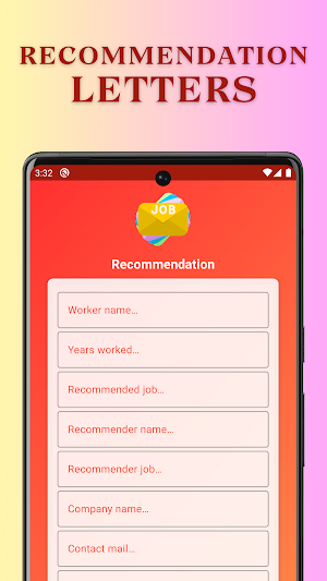 Job Letters Generator Screenshot 2