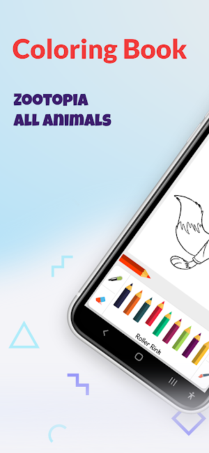 Zootopia Coloring Game Screenshot 0