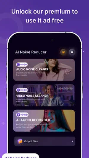 AI Noise Reducer Audio Enhance Screenshot 2