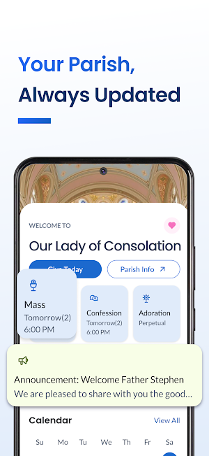 myParish Screenshot 0
