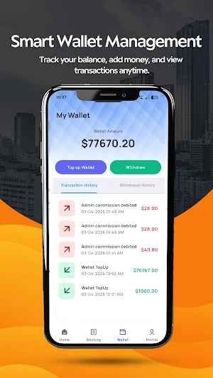 LibWango Driver App Screenshot 1
