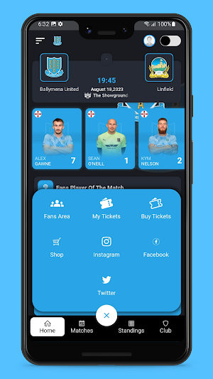 Ballymena United Football Club Screenshot 2