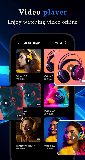 DP Player : Video Player & MP3 Screenshot 0
