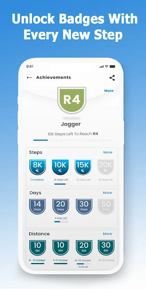 Stepify: Daily Step Tracker Screenshot 3