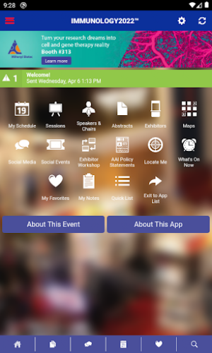 AAI Events Screenshot 1