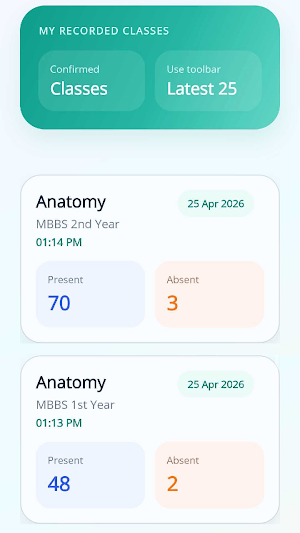 ASTGD Attendance Management Screenshot 2