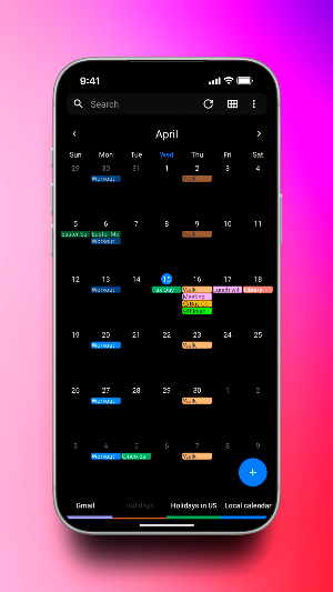 Alright Calendar Screenshot 1