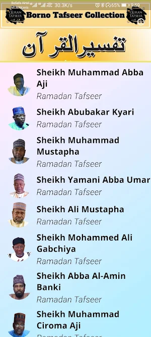 TAFSEER COLLECTION-BORNO Screenshot 1