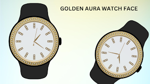 Golden Aura Watch Face Screenshot 1