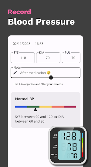 CardioCare - Health Tracker Screenshot 2