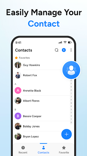 Contacts Dialer Screenshot 2