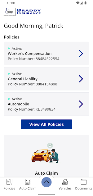 Braddy Insurance, Inc Online Screenshot 1