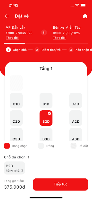 Nhà xe Thanh Trân Screenshot 2