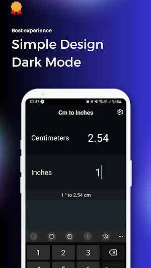 Centimeters to Inches Pro Screenshot 3