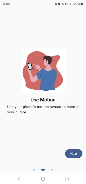 Cursor Motion Control Screenshot 1