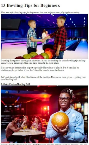 How to Play Bowling Techniques Screenshot 3