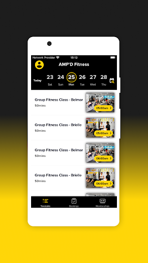 AMP'D Fitness NJ Screenshot 1