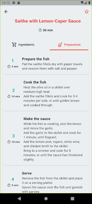 Recipes : Cook It Up Screenshot 1