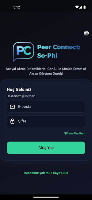 Peer Connect: So-Phi Screenshot 0
