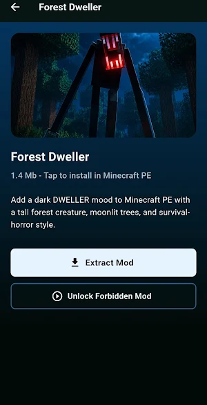Dweller mod for Minecraft PE Screenshot 2