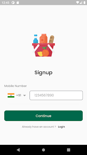 DailyFresh Grocery App Screenshot 2