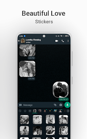 WASticker.ly Romantic Stickers Screenshot 0