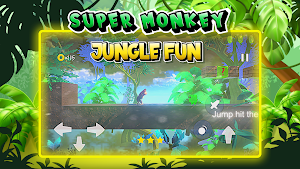 Monkey jungle run gorilla game Screenshot 0
