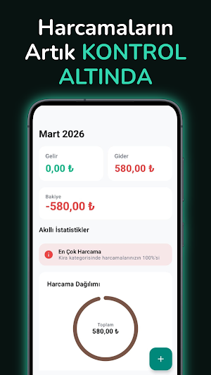 eBütçeTakip: Finans Takibi Screenshot 1